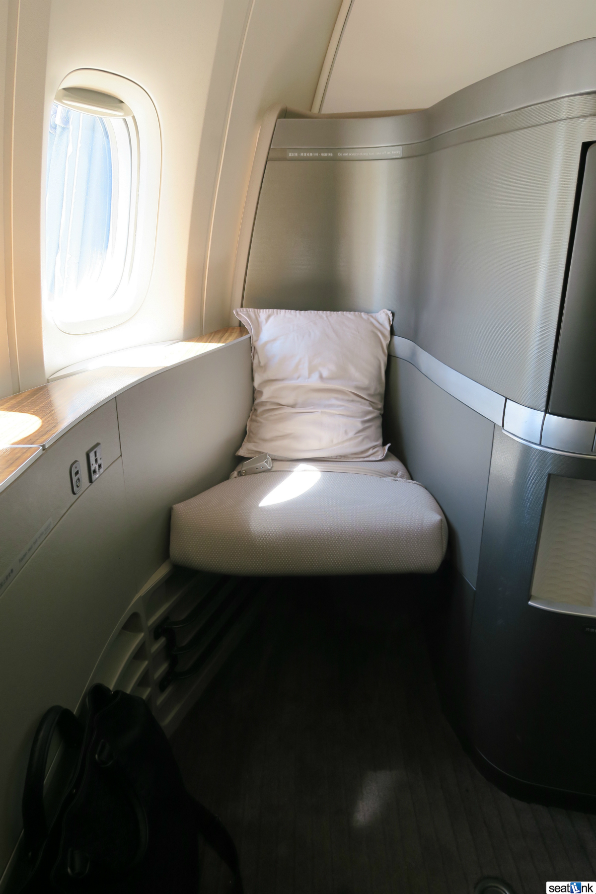 Cathay Pacific First Class Los Angeles LAX to Hong Kong HKG